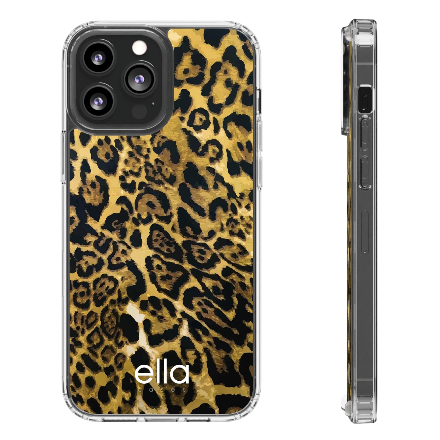 Leo Print Handyhülle für iPhone mit Leoparden Muster